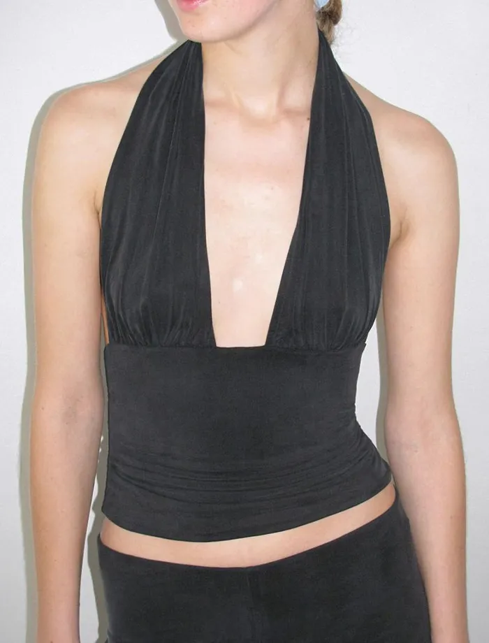 No 1652 Mopit Black Women Paloma Wool Cupro