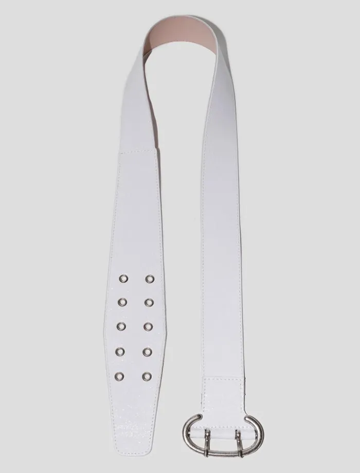 No 1744 Carvel White Women Paloma Wool Belts