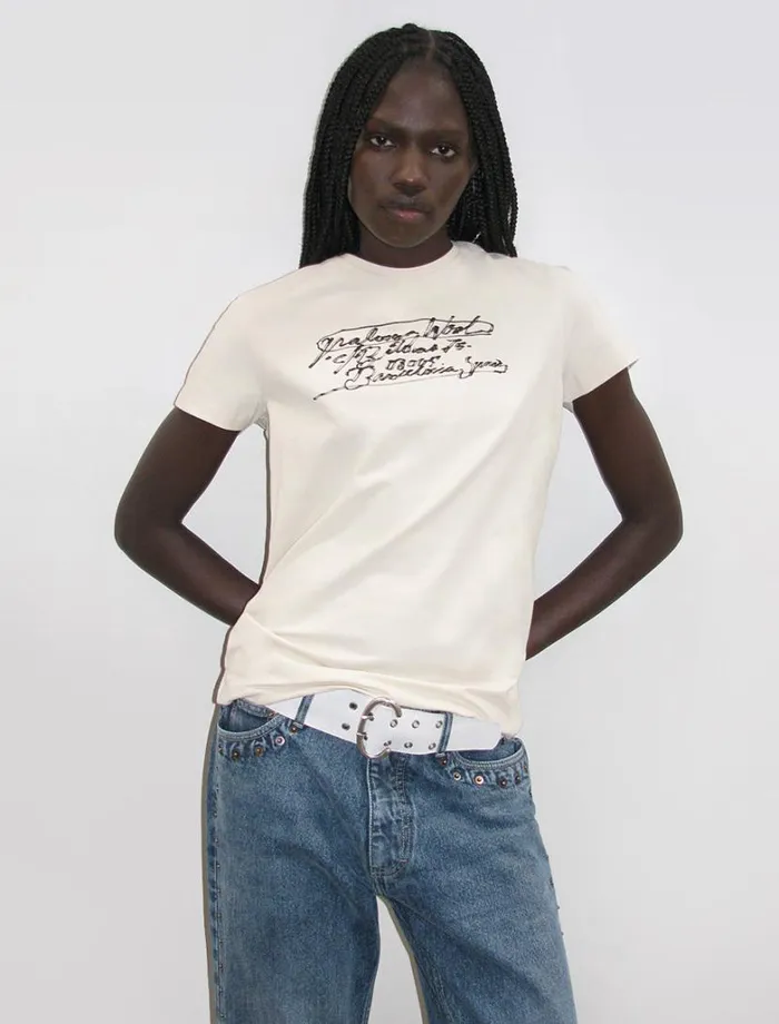 No 1744 Carvel White Women Paloma Wool Belts