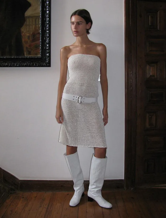 No 1744 Carvel White Women Paloma Wool Belts