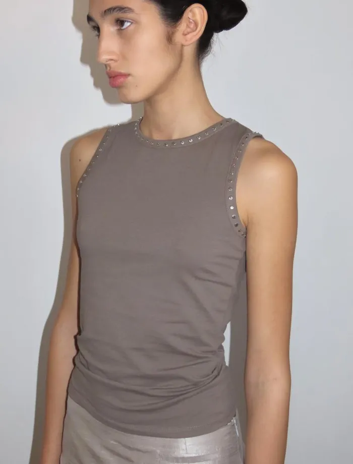 No 1917 Sabrina Taupe Women Paloma Wool Tops