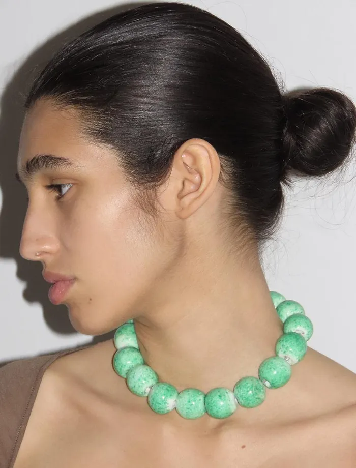 No 1945 Amur Necklace Green Women Paloma Wool Jewelry