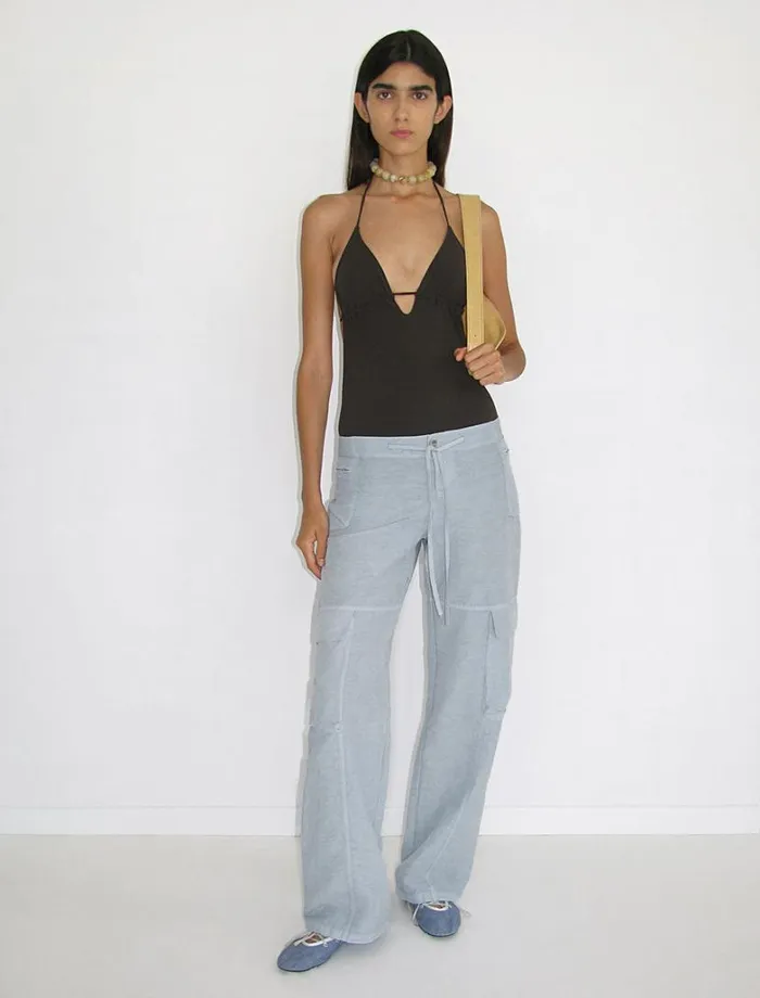 No 2085 Floresta Blue Women Paloma Wool Bottoms
