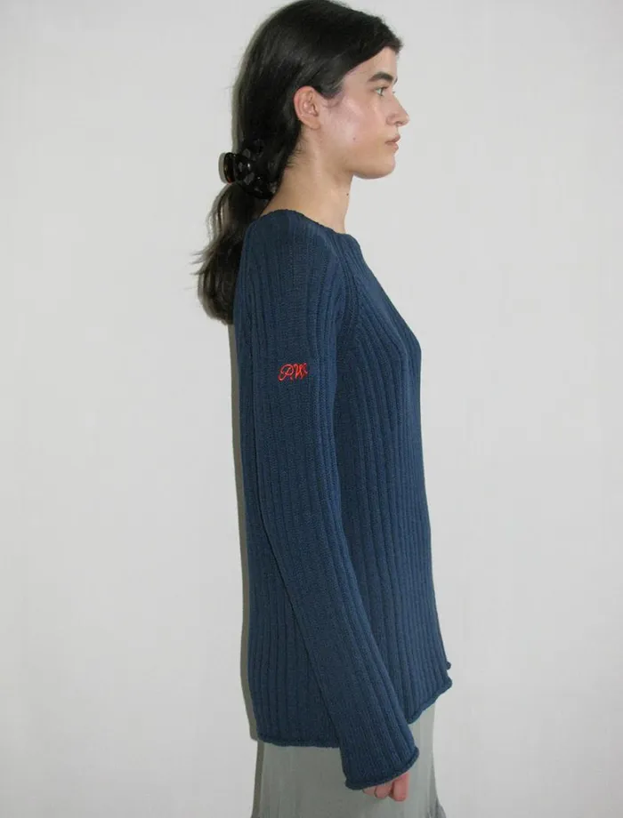 No 939 Shiitake Navy Women Paloma Wool Knits