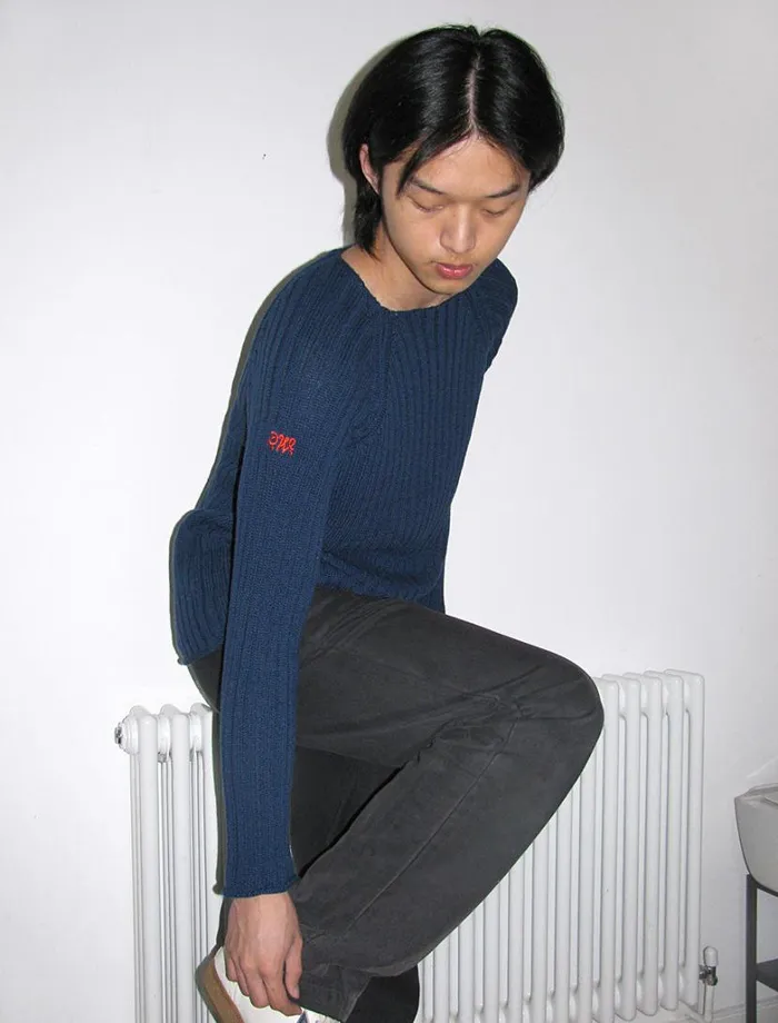 No 939 Shiitake Navy Women Paloma Wool Knits