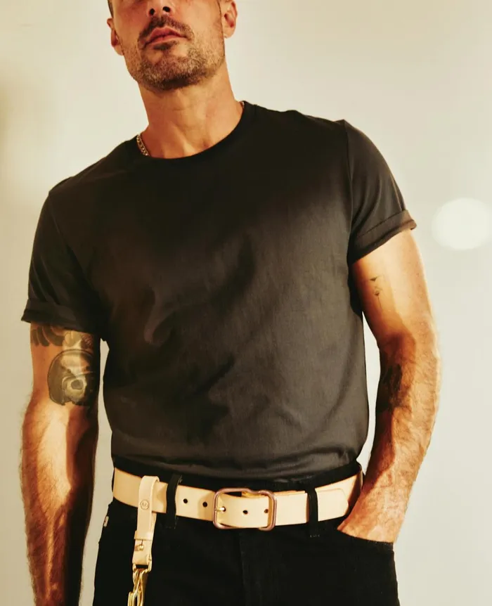 Noah Belt Naturalcopper Men AG Jeans Belts