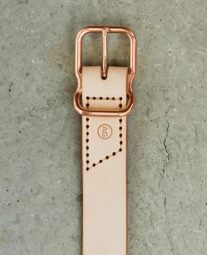 Noah Belt Naturalcopper Men AG Jeans Belts