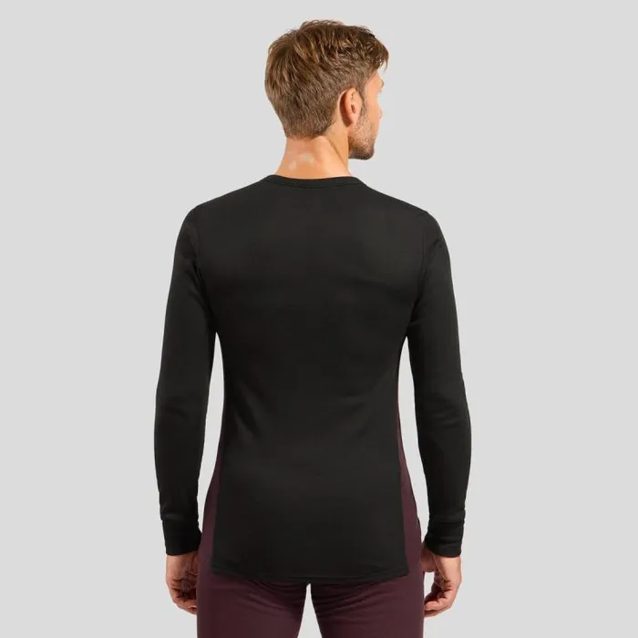 Odlo Base Layers The Active Warm Base Layer Set Fudge 8211 Black 8211 Men