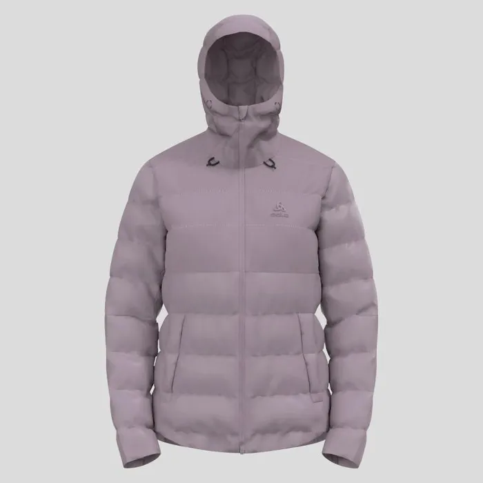 Odlo Jackets and Vests The Severin NThermic Recycled Down Hooded Jacket Gray Ridge 8211 Women