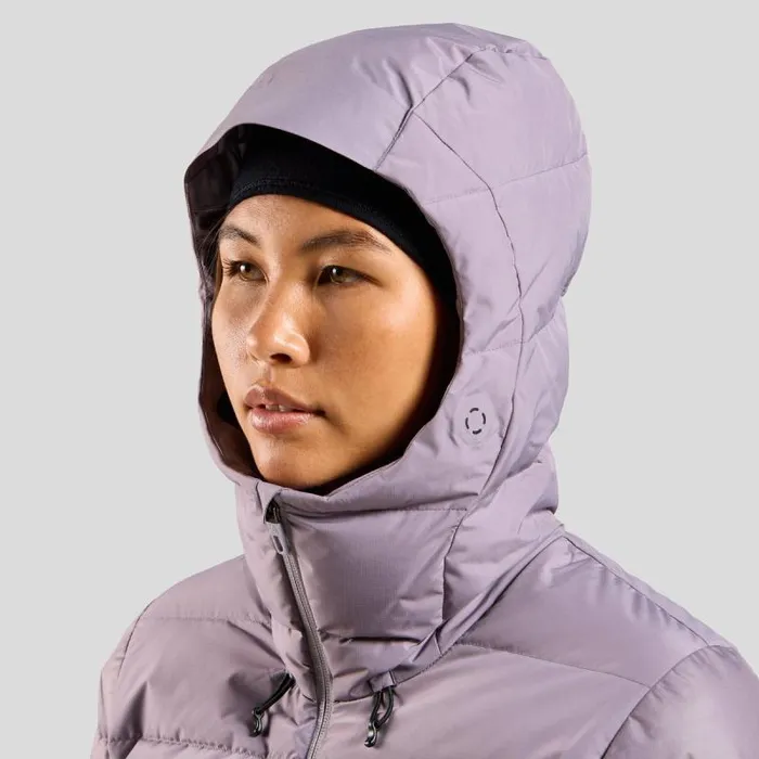Odlo Jackets and Vests The Severin NThermic Recycled Down Hooded Jacket Gray Ridge 8211 Women