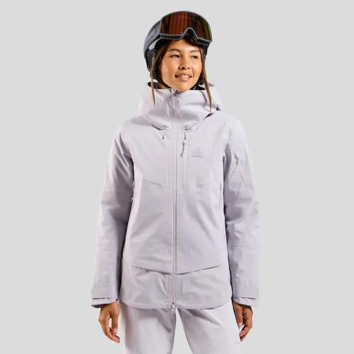 Odlo Jackets and Vests The XAlp 3l Hardshell Ski Jacket Misty Lilac 8211 Women