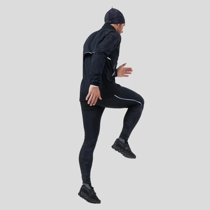 Odlo Jackets and Vests The Zeroweight Pro Warm Reflective Running Jacket Black 8211 Men
