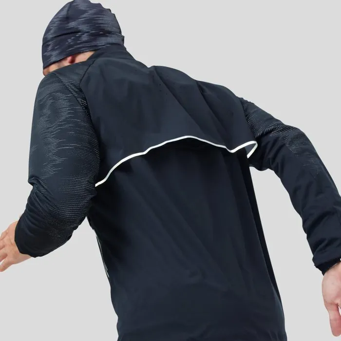 Odlo Jackets and Vests The Zeroweight Pro Warm Reflective Running Jacket Black 8211 Men