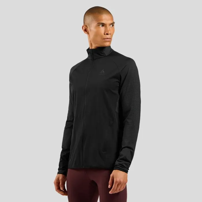 Odlo Jackets and Vests The Zeroweight Warm Hybrid Running Jacket 20 Black 8211 Men