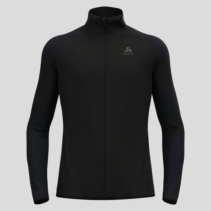 Odlo Jackets and Vests The Zeroweight Warm Hybrid Running Jacket 20 Black 8211 Men