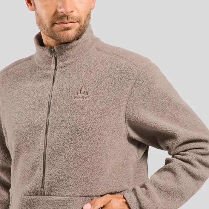 Odlo Mid Layers and Longsleeves The Ascent 365 High Pile Fleece Cinder 8211 Men