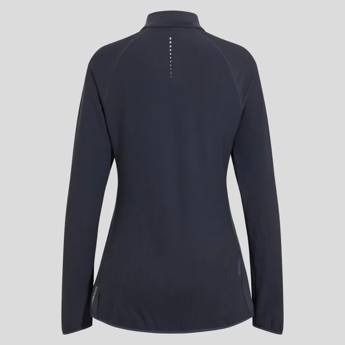 Odlo Mid Layers and Longsleeves The Zeroweight Mid Layer Running HalfZip India Ink 8211 Women