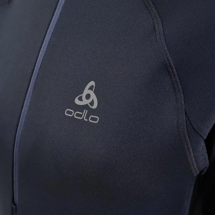 Odlo Mid Layers and Longsleeves The Zeroweight Mid Layer Running HalfZip India Ink 8211 Women