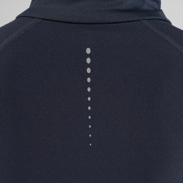 Odlo Mid Layers and Longsleeves The Zeroweight Mid Layer Running HalfZip India Ink 8211 Women