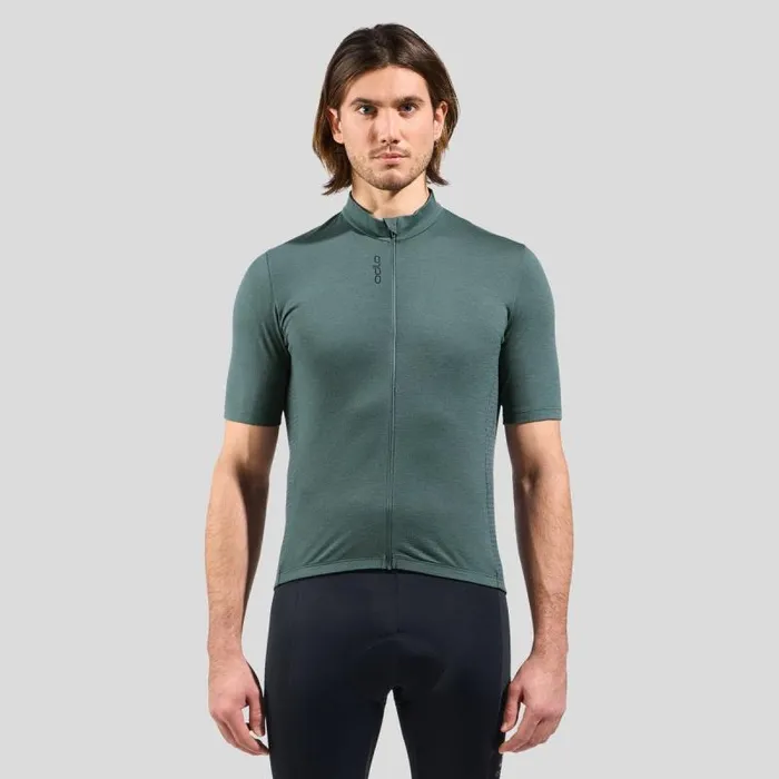 Odlo Tshirts and Polos The Zeroweight Performance Wool 125 Cycling Jersey Dark Slate Melange 8211 Men Odlo Tshirts and Polos The Zeroweight Performance Wool 125 Cycling Jersey Dark Slate Melange 8211 Men