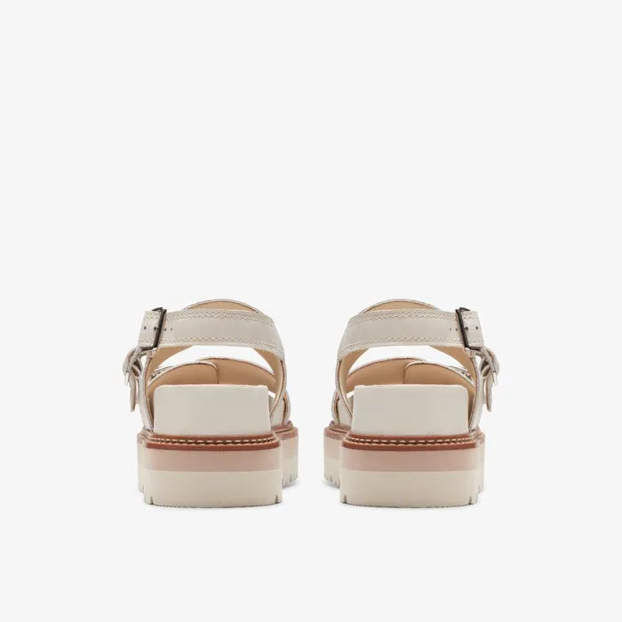 ORIANNA GLIDE Cream Interest Women Clarks Sandals and Flip Flops