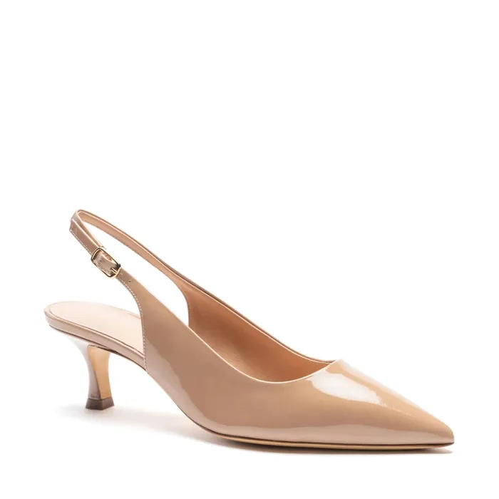 Palerma Slingback Pump Biscuit Patent Women Bruno Magli Pumps