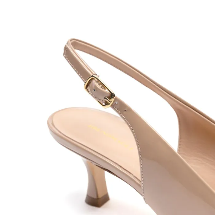 Palerma Slingback Pump Biscuit Patent Women Bruno Magli Pumps