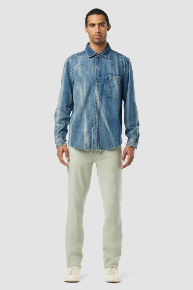 Pants Men Hudson Jeans Blake Slim Straight Twill Pant Shell Pants Men Hudson Jeans Blake Slim Straight Twill Pant Shell