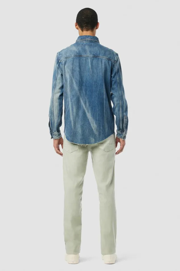 Pants Men Hudson Jeans Blake Slim Straight Twill Pant Shell Pants Men Hudson Jeans Blake Slim Straight Twill Pant Shell