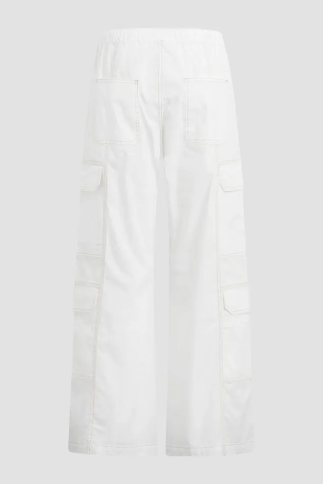Pants Women Hudson Jeans Parachute Wide Leg Cargo White Pants Women Hudson Jeans Parachute Wide Leg Cargo White