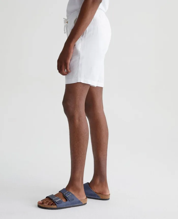 Paxton DrawCord White Men AG Jeans Shorts Paxton DrawCord White Men AG Jeans Shorts