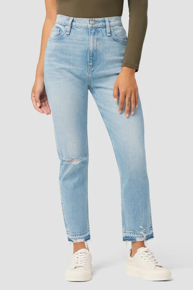 Petite Inseams Women Hudson Jeans Harlow Ultra HighRise Cigarette Petite Jean Harmonic