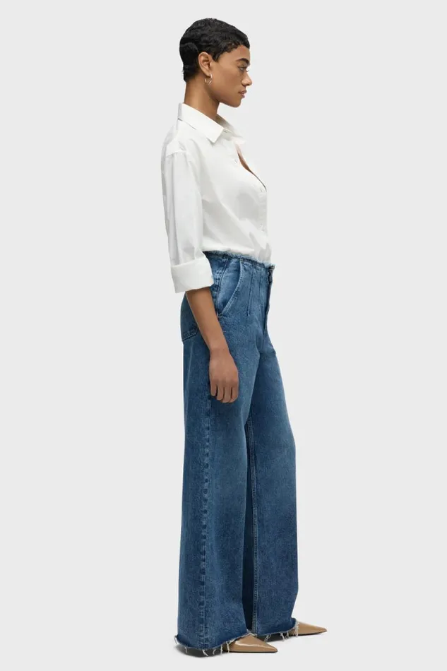 Petite Inseams Women Hudson Jeans James HighRise Darted Wide Leg Petite Jean Mallorca Petite Inseams Women Hudson Jeans James HighRise Darted Wide Leg Petite Jean Mallorca