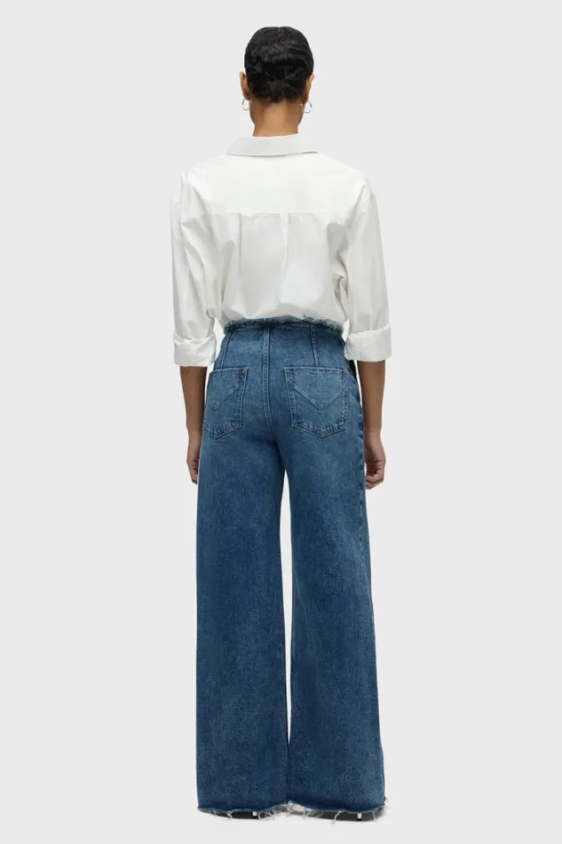 Petite Inseams Women Hudson Jeans James HighRise Darted Wide Leg Petite Jean Mallorca Petite Inseams Women Hudson Jeans James HighRise Darted Wide Leg Petite Jean Mallorca
