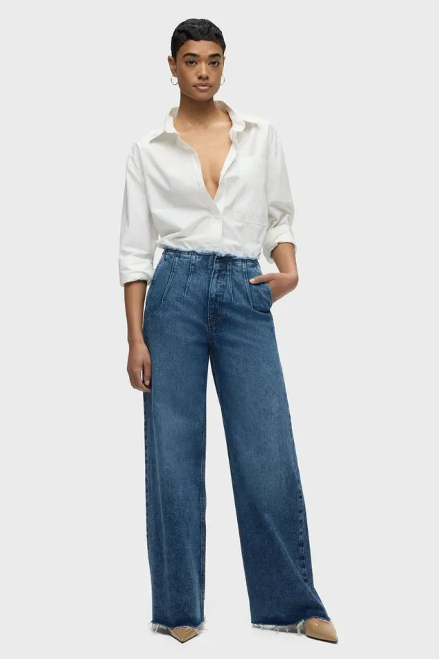 Petite Inseams Women Hudson Jeans James HighRise Darted Wide Leg Petite Jean Mallorca Petite Inseams Women Hudson Jeans James HighRise Darted Wide Leg Petite Jean Mallorca