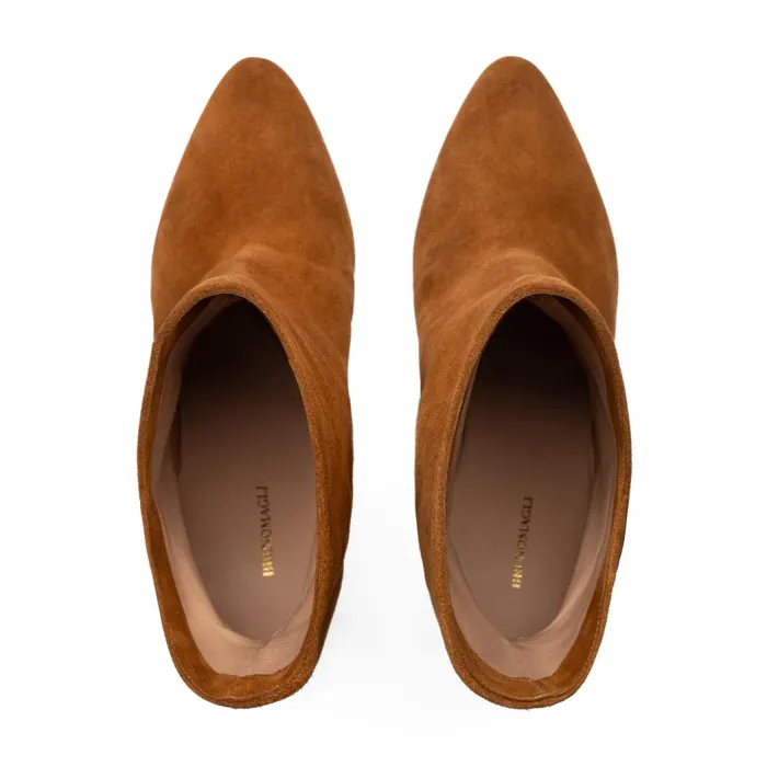 Pistoia Boot Cognac Suede Women Bruno Magli Boots