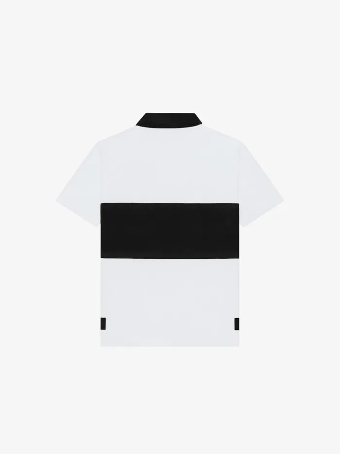 Polo In Cotton White Kids Givenchy