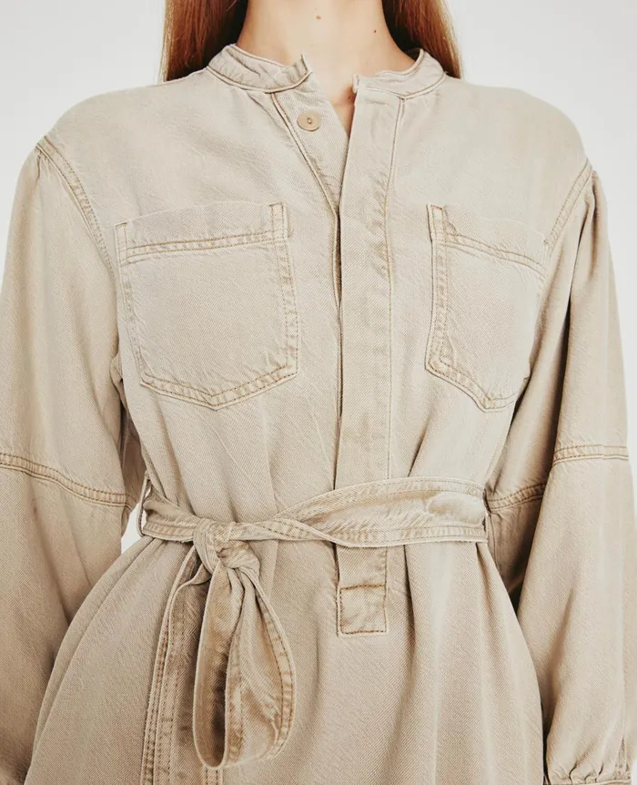Poppy Dress Sulfur Dry Dust Women AG Jeans Dresses and More Poppy Dress Sulfur Dry Dust Women AG Jeans Dresses and More