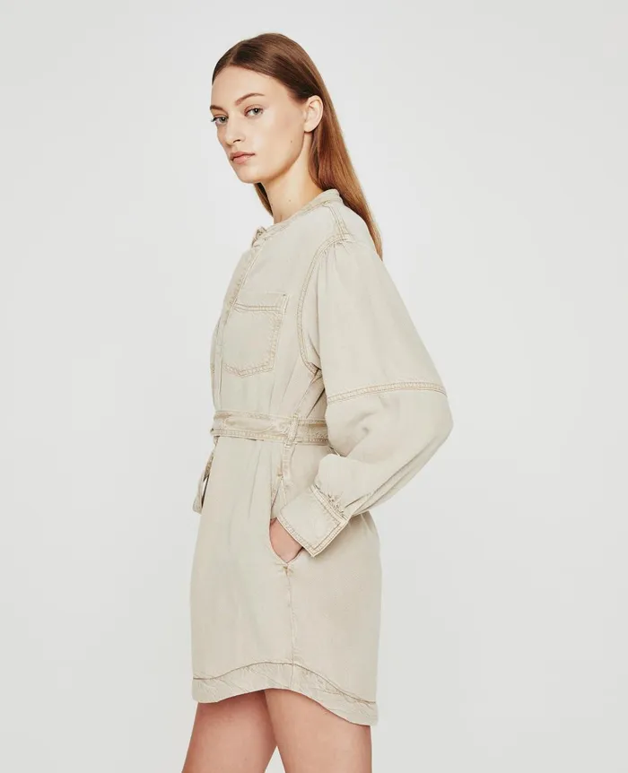 Poppy Dress Sulfur Dry Dust Women AG Jeans Dresses and More Poppy Dress Sulfur Dry Dust Women AG Jeans Dresses and More