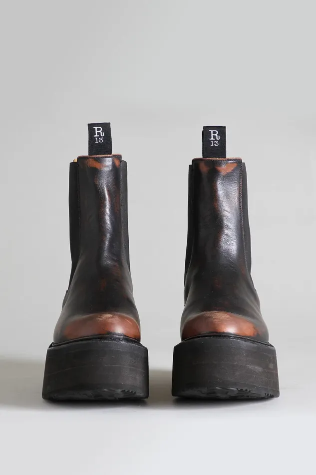 R13 Boots Women Double Stack Chelsea Boot 8211 Remove R13 Boots Women Double Stack Chelsea Boot 8211 Remove
