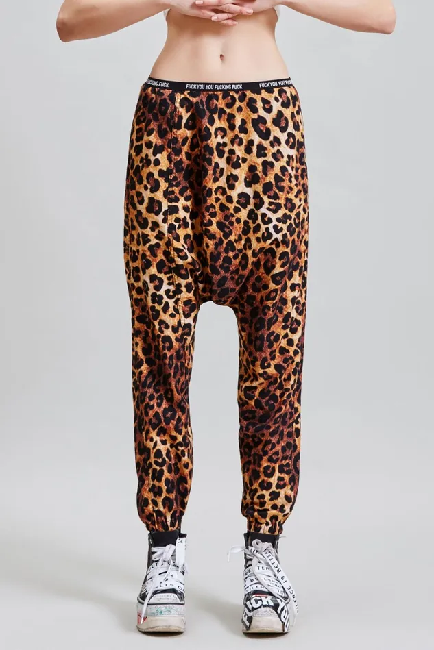 R13 Pants and Skirts Women Fyyff Lounge Pant 8211 Leopard