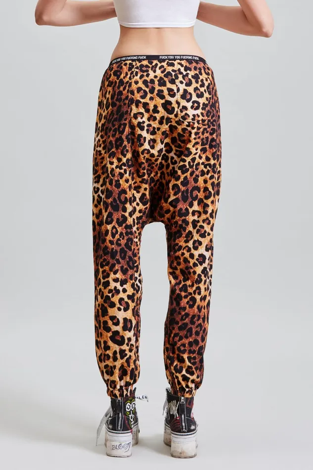 R13 Pants and Skirts Women Fyyff Lounge Pant 8211 Leopard