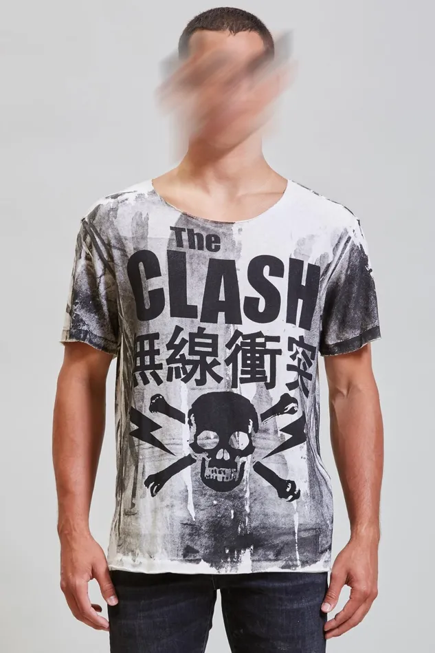 R13 TShirts Men Clash Rosie T 8211 Dirty White R13 TShirts Men Clash Rosie T 8211 Dirty White