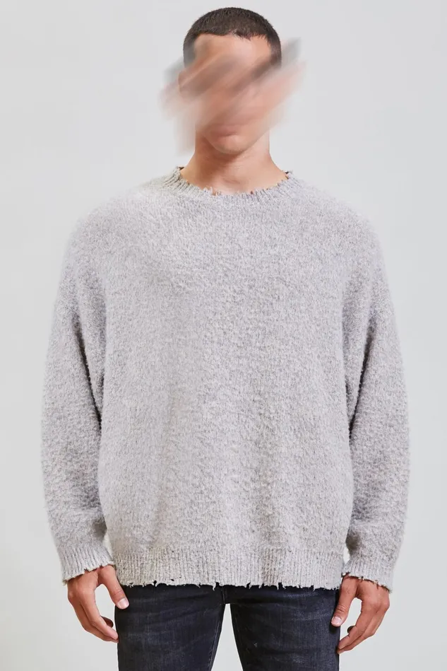 R13 Tops And Knitwear Men Shaggy Oversized Sweater