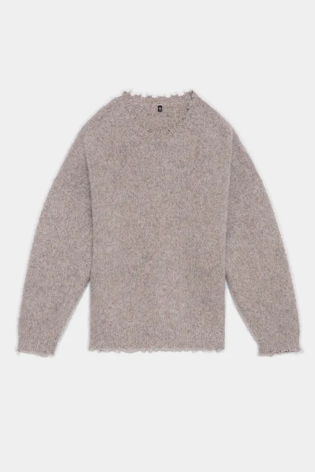R13 Tops And Knitwear Men Shaggy Oversized Sweater