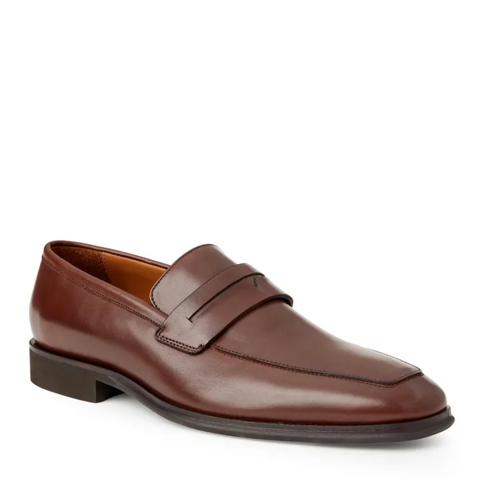 Raging Leather Penny Loafer Cognac Men Bruno Magli Dress Shoes