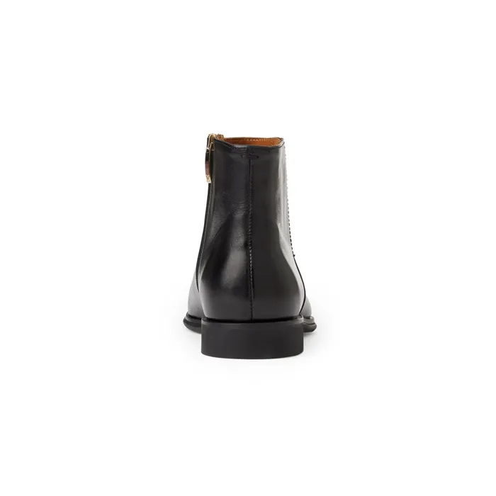 Raging Leather Side Zip BootBlack Men Bruno Magli Boots