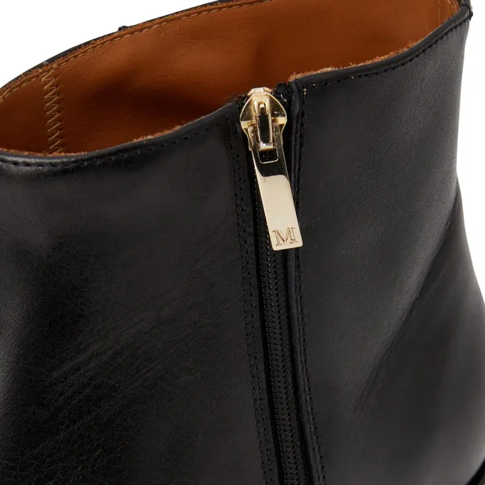 Raging Leather Side Zip BootBlack Men Bruno Magli Boots