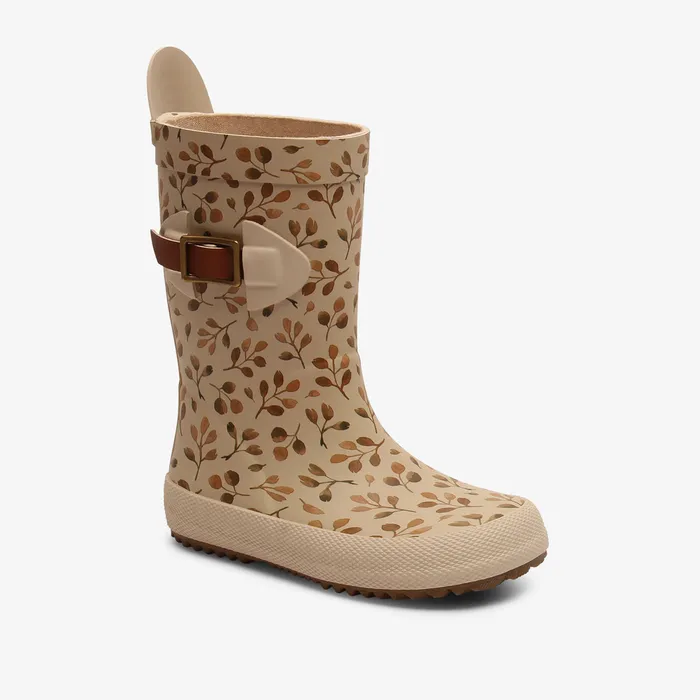 Rubber boots BABY bisgaardshoes scandinavia sage herbs Brown