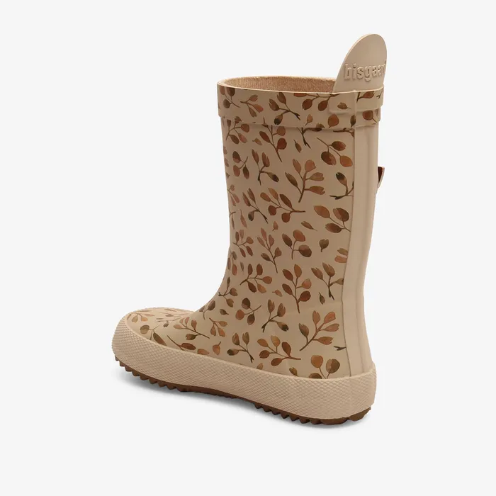 Rubber boots BABY bisgaardshoes scandinavia sage herbs Brown